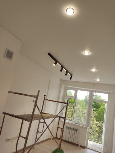 Натяжной потолок: Натяжной потолок Матовое, Глянцевое, 3D потолки Демонтаж, Бесплатный замер, Гарантия — 7