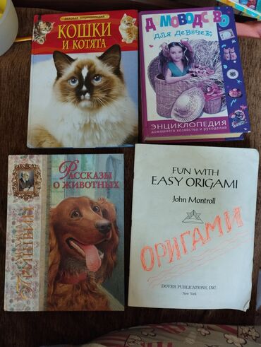 Книги, журналы, CD, DVD: Книги, для девочек домоводство и рассказы про животных по 300