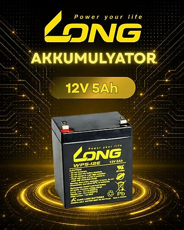 аккумулятор 12в 7а ч: LONG 12V akkumulyatorları – orijinal, zavod istehsalı və yüksək — 5