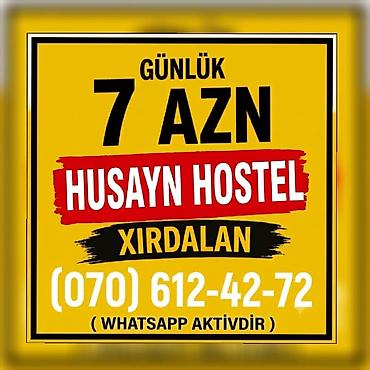 Günlük kirayə evlər: HUSAYN HOSTEL KHIRDALAN /HOSTEL/GÜNDƏLİK EV/AYLIQ EV/KİRAYƏ EV Ailəyə -da lalafo.az — 1 Günlük kirayə evlər: HUSAYN HOSTEL KHIRDALAN /HOSTEL/GÜNDƏLİK EV/AYLIQ EV/KİRAYƏ EV Ailəyə — 1