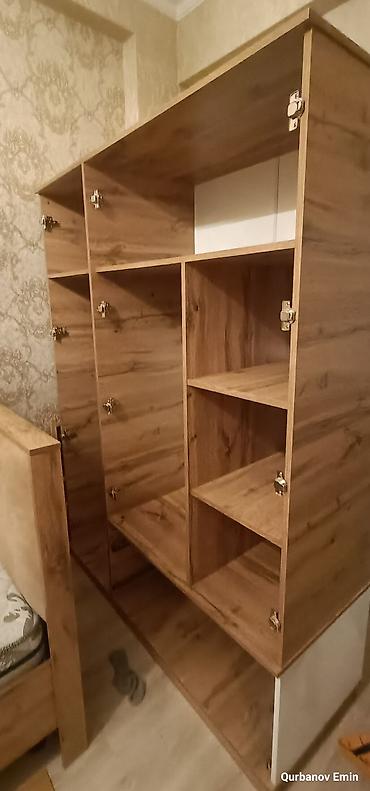 gence matras: Uşaq/yeniyetmə otağı üçün mebel dəsti Usaq carpayisi + Temiz ortapedik — 6