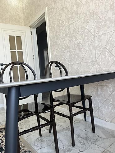 termo modelleri: Mətbəx üçün, İşlənmiş, Açılmayan, Dördbucaq masa, 4 stul — 2