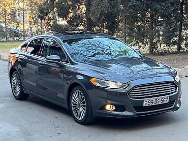 chevrolet cruze salon: Ford Fusion sedan – geniş və komfortlu salon - Dəri oturacaqlar, ön — 10