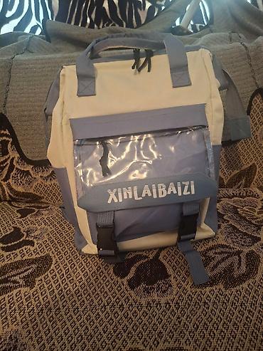 часы токмок: Городской рюкзак XINLAIBAIZI (корейский стиль) - Цвет: голубой с — 4