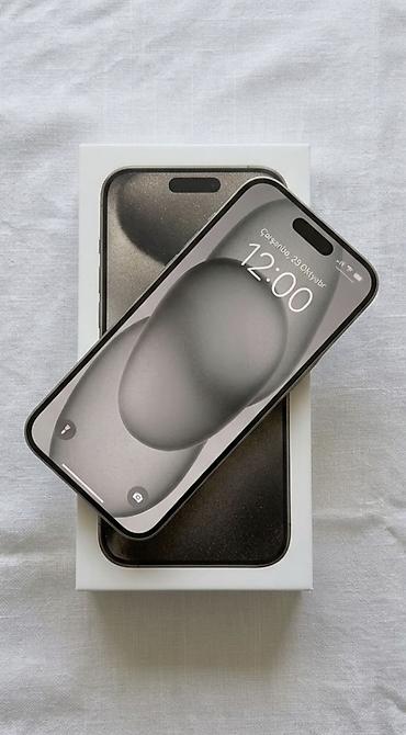iphone barter: IPhone 15 Pro Max, 256 GB, Natural Titanium, Simsiz şarj, Face ID — 2