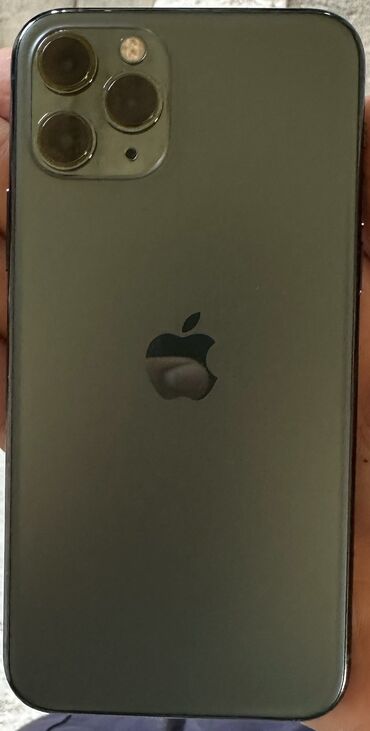 iphone 5 4: IPhone 11 Pro, 64 GB, Matte Midnight Green, Simsiz şarj, Face ID