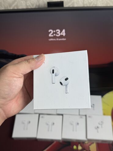 Ноутбуки: AirPods 3 1:1 Лучшая копия на рынке Все как в оригинале,брашуры