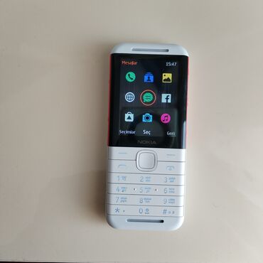 8800 nokia: Nokia 5310, 2 GB, rəng - Ağ, Düyməli