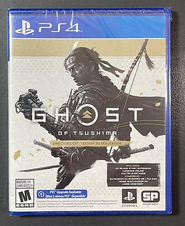 p4 disk: Ps4 ghost of tsushima directors cut oyun diski. Tam bağlı upokovkada — 1
