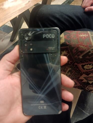 poco 3x: Poco X4 Pro 5G, 256 GB, rəng - Qara, Sənədlərlə