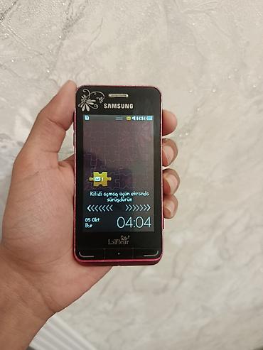 sansung: Samsung GT-S5230 La Fleur, 4 GB, rəng - Qırmızı, Sensor, İki sim kartlı — 1