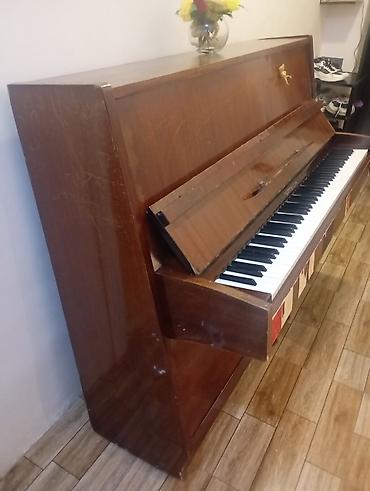 Upright pianino – RCM “Россия” modeli - Korpus: klassik şaquli