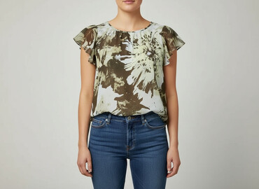 bluzki hiszpanki plus size allegro: Gerard Darel, Жіноча блуза, розмір 3XL