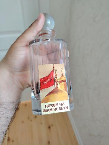 vozol yağı: Şüşə ətir/qoxu qabı – “Hərəm Hz. İmam Hüseyn” tematikası - Material — 1