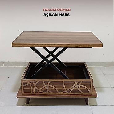 Masalar: Jurnal masası, Yeni, Transformer, Laminat, Dördbucaq masa — 7