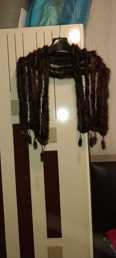 женские шлепанцы с мехом: Шуба, Одноместный, цвет - Коричневый