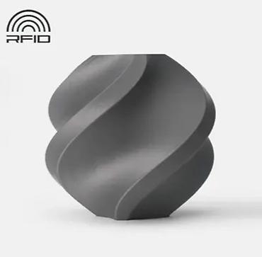 05: Bambu Lab ABS Filament – Gümüş, 1 kq Bambu ABS, yüksək sabitlik — 1