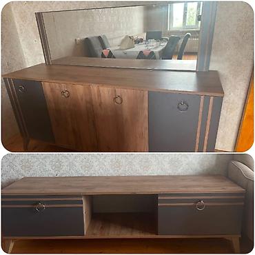 Mebel: Kamod və tv stend. Her biri ayrılıqda 100 azn. Real alıcıya endirim — 1