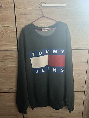 форма футболный: Мужская толстовка, M, S, Tommy Hilfiger, Б/у, цвет - Серый, Самовывоз, Платная доставка — 1