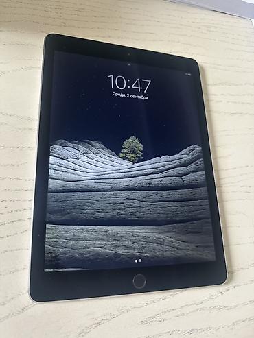 wifi sazz: Ipad Air 2 64 GB Space gray alinanan ancaq case de saxlanib — 2