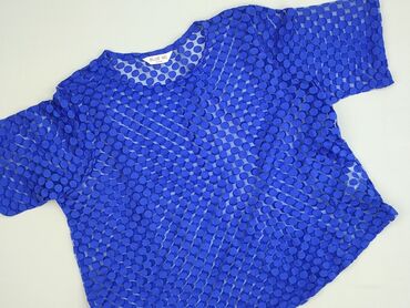 Blue, Women's blouse, L (EU 40)