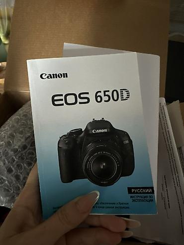 Foto və videokameralar: Canon 650D + üzərində 18-135 mm obyektiv ilə satıram. Hobbi üçün — 3