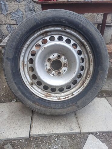 zincir teker: İşlənmiş Disk təkər Mercedes-Benz 225 / 55 / R 16, 5 Boltlu