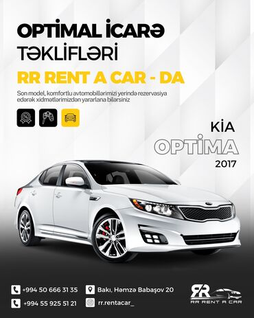 Yük daşımaları: Günlük, Kia, Depozitsiz