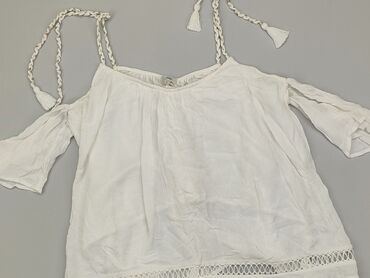 białe bluzki koronkowe duże rozmiary: Blouse, River Island, S (EU 36), condition - Good