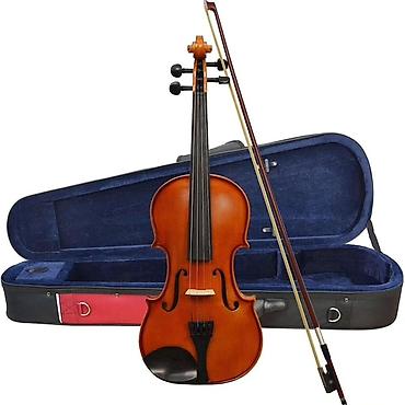 Скрипки: Скрипка 4/4 с комплектом - Полноразмерная акустическая скрипка — 1