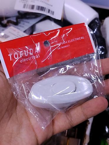 Переключатель кнопочный в разрыв шнура TOFUDA Electrical -