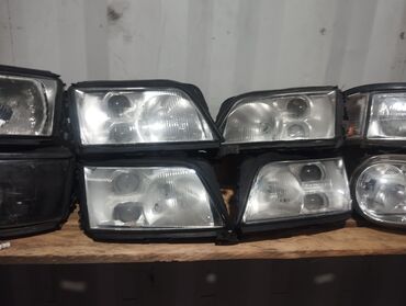 Передние фары: Комплект передних фар Audi 1995 г., Б/у, Оригинал — 2