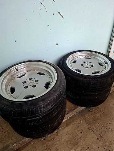 təkər 16 c: Mercedes üçün AMG/PERFORMANCE üslublu disk və şin komplekti — 2