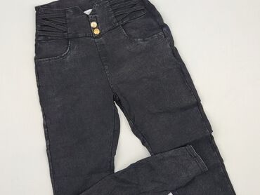 legginsy damskie marszczone: Yu & Me, Jeans for women, size S (EU 36)
