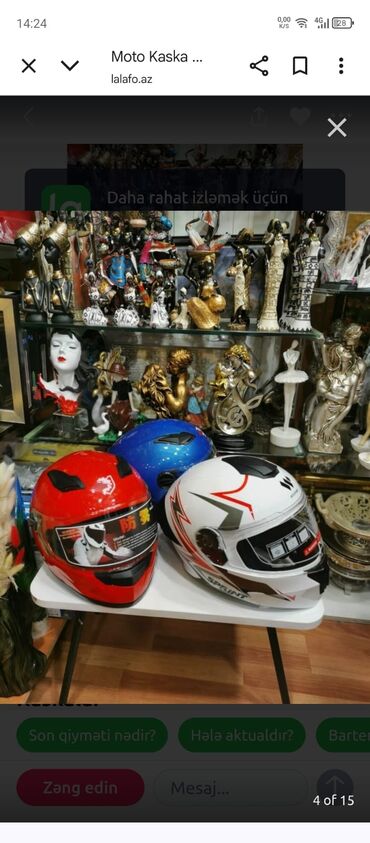 Moto dəbilqələr: Moto Kaskalar 29-azn(19-cu şəkildəki) 1-ci 2-ci şəkildəki Kaskalar -da lalafo.az — 22 Moto dəbilqələr: Moto Kaskalar 29-azn(19-cu şəkildəki) 1-ci 2-ci şəkildəki Kaskalar — 22