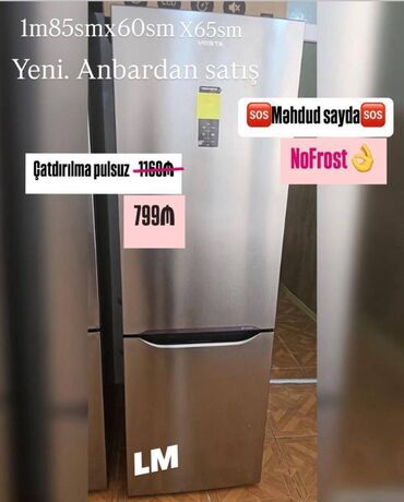 İçki texnikası: VESTA/ NoFrost Soyuducu. Qiymət : 799₼ Təzə və upakovkada