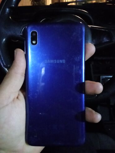 sadə samsung: Samsung Galaxy A10, 32 GB, rəng - Boz, Sənədlərlə, Sensor, Simsiz şarj