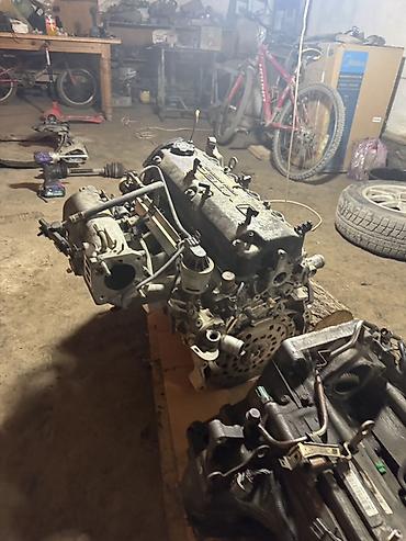 без мотора: Двигатель Honda f24VTEC (SOHC) Описание: - Бензиновый рядный — 2