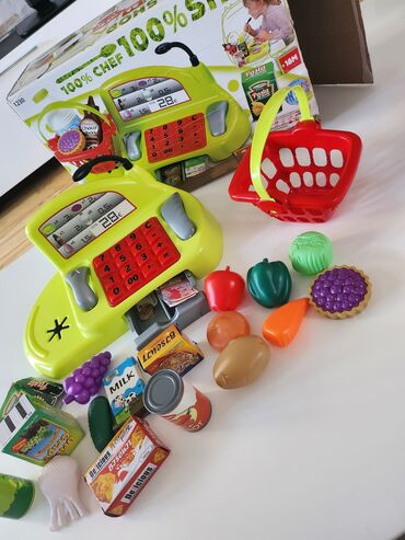 igračke za bebe: Igracka za decu - DexyCo - decja kasa sa svim dodacima kao na slikama
