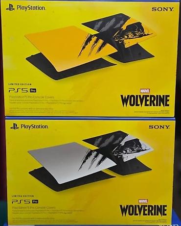 PlayStation 5 Pro üçün Marvel Wolverine dizaynlı konsol qapaqları