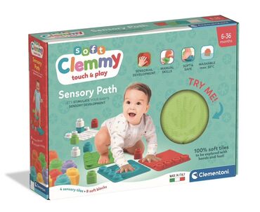 Çaydanlar: Clementoni "Soft Clemmy Touch & Play" Sensory Path dəsti