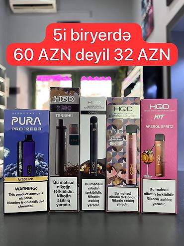 Qəlyan, vayp və aksesuarları: Diqqet !! Mağaza bağlanır!!! Vozol HQD Elfbar Mosmo Pura 🔥 Bütün -da lalafo.az — 6 Qəlyan, vayp və aksesuarları: Diqqet !! Mağaza bağlanır!!! Vozol HQD Elfbar Mosmo Pura 🔥 Bütün — 6
