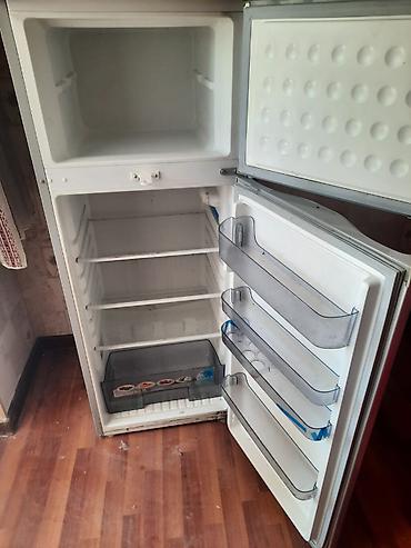 hauser: İşlənmiş 2 qapılı Hauser Soyuducu Satılır, rəng - Boz, Dolab içi — 2