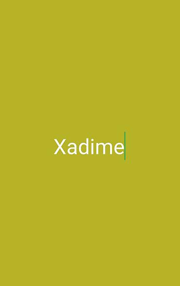 evde daye: Xadimə tələb olunur — 1