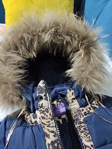 Верхняя одежда: Куртка детская зимняя, стильная, размер 116 см. 4-8 лет. (Листайте — 3