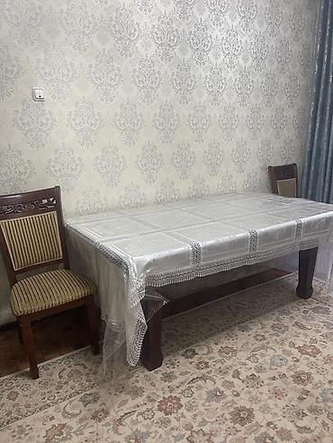 охотничий стол: Стол и стул для зала, Б/у, цвет - Коричневый — 1