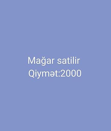 Находки, отдам даром: Mağar satılır

Qiymət: 2000 — 1