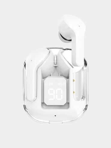 Наушники: Yeni Airpods AİR31 ag ve qara rengde gozel gorunuslu faiz gosteren