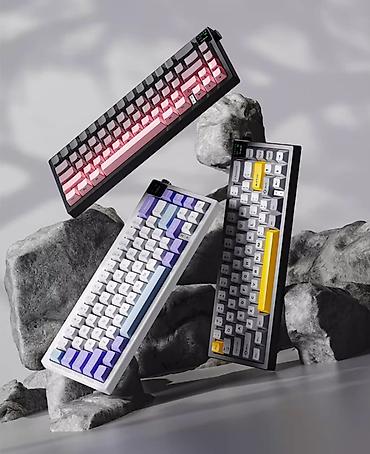 logitech superlight 2: Клавиатура, Ajazz, Механическая, Bluetooth, Проводное подключение, Размер: 65% — 2