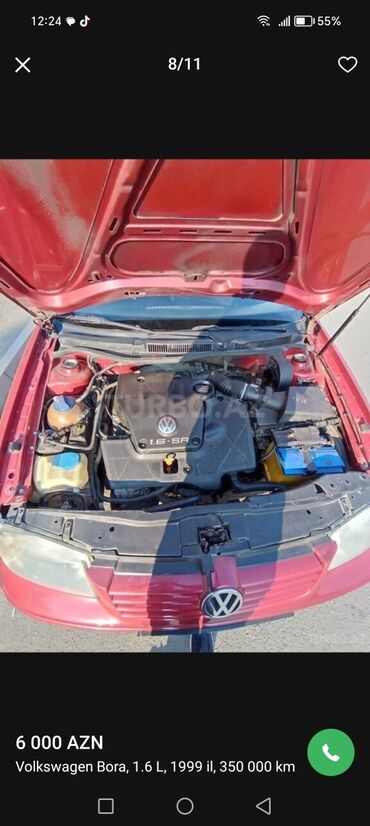 Volkswagen: Volkswagen Bora: 1.6 l | 1999 il Sedan — 9